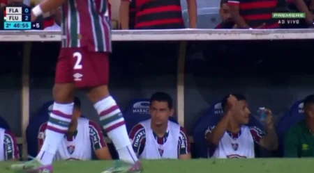 Kauã Elias faz o "créu" em vitória do Fluminense sobre o Flamengo