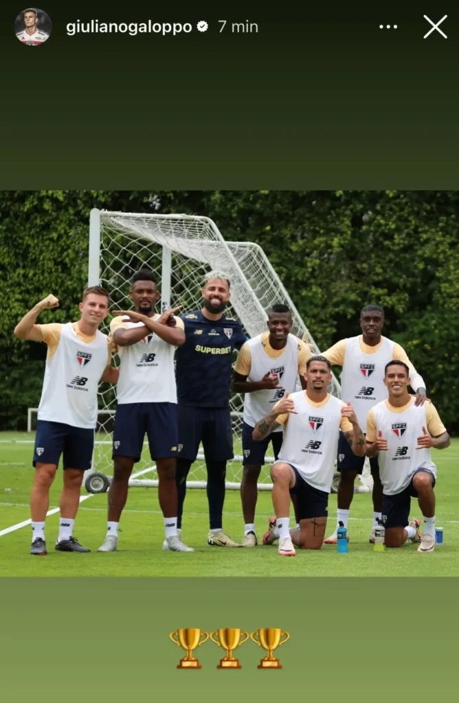 Jogadores Estrangeiros Preparativos São Paulo