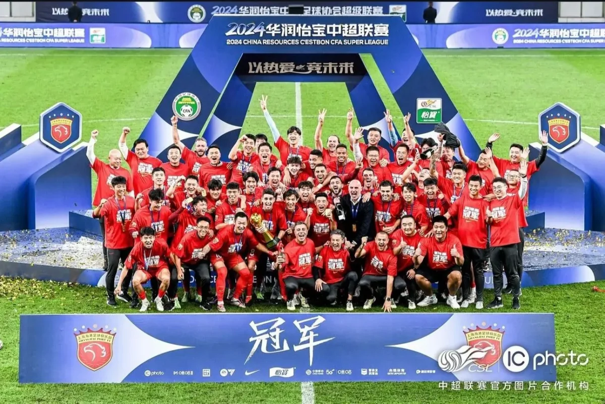 Brasileiros ajudam Shanghai Port a conquistar Campeonato Chinês.