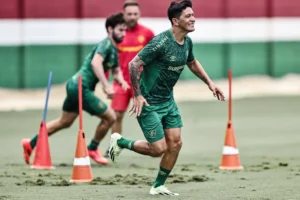 Escalação do Fluminense: Cano volta a treinar, e volantes disputam vaga na partida contra o Criciúma.