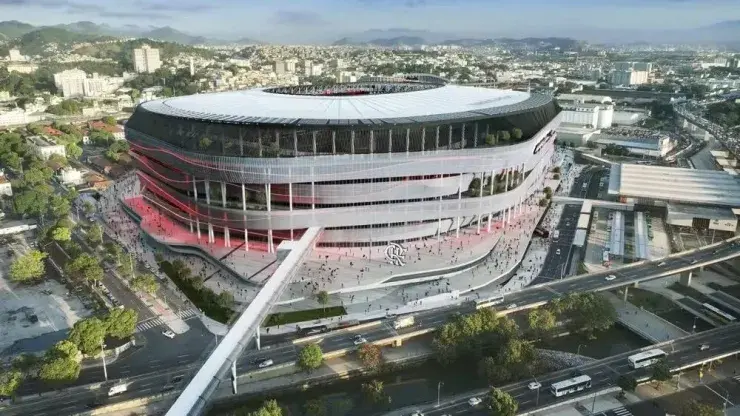 Flamengo Apresenta Projeto do Novo Estádio: Valor Estimado é de R$ 2 Bilhões