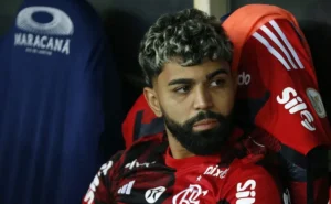 Gabigol fora do time titular do Flamengo para enfrentar o Cuiabá após decisão de Rodolfo Landim