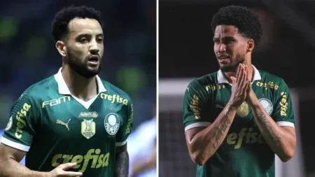 Lesões de Felipe Anderson e Murilo preocupam Palmeiras na sequência da temporada