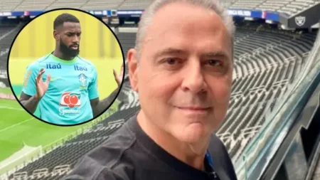 Luiz Roberto Cria Polêmica ao Confundir Gerson e Vinicius Júnior em Jogo da Seleção Brasileira