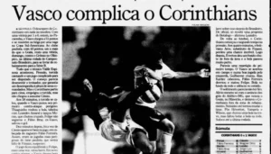 Última vitória do Vasco sobre o Corinthians em São Paulo: quando foi e quem marcou o gol