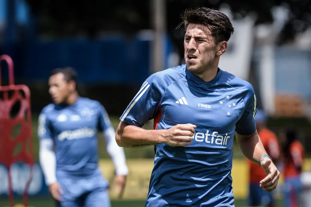 Cruzeiro enfrenta desafios sem Gabriel Veron e Villalba: Diniz busca soluções no treino