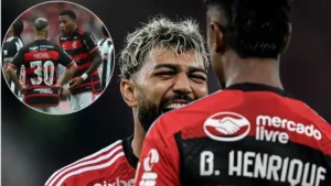 "De La Cruz e Gabigol: Flamengo confirma dupla de titulares para jogo contra Inter"