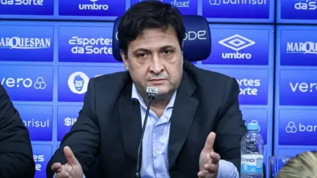 Grêmio define patrocínio master de R$ 30 milhões para 2025 sob liderança de Alberto Guerra