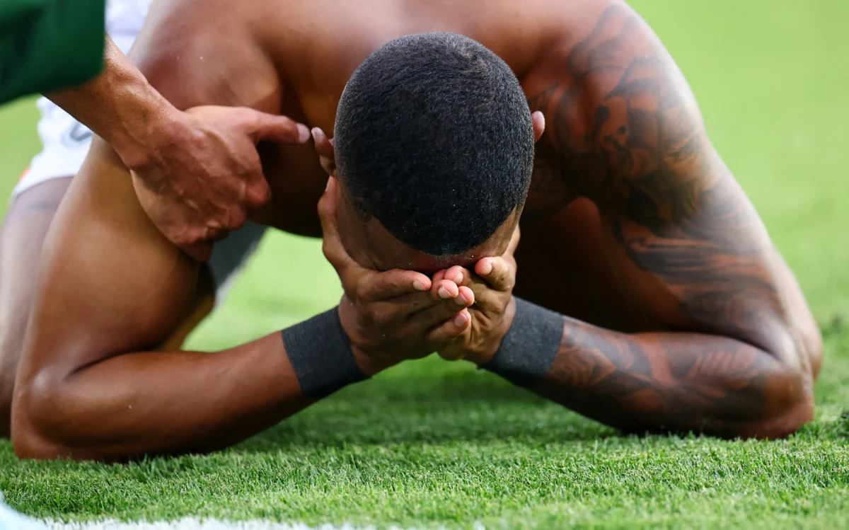 Júnior Santos, autor do gol do título do Botafogo: "Meu pai está sempre ao meu lado"