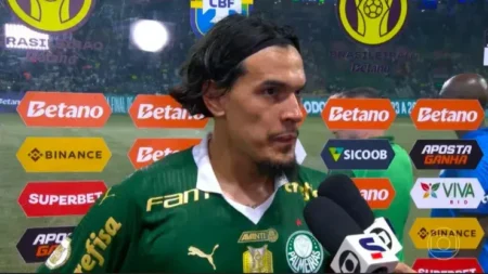 "Palmeiras é campeão, Gustavo Gómez desabafa com críticas a Wilton Sampaio após Palmeiras x Botafogo"