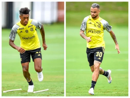 Posição Tática do Flamengo: Ensaios Antes da Decisão Criam Dúvida entre Bruno Henrique e Michael