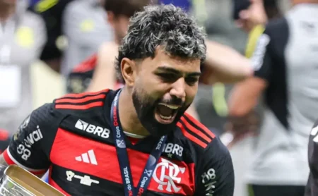 Gabigol: Confira os bastidores do adeus do jogador ao Flamengo no jogo contra o Vitória