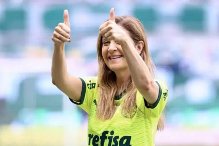 Leila Pereira promete um Palmeiras ainda mais forte e vitorioso ao assumir seu segundo mandato