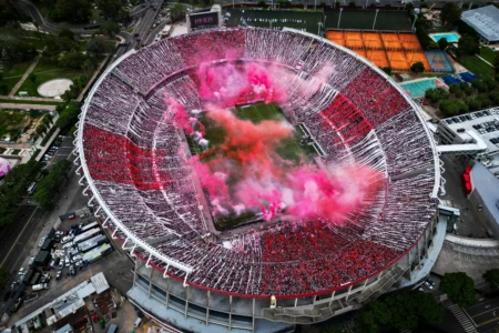 O River Plate e o Monumental, palco da Copa América de 2030, terá reconhecimento facial