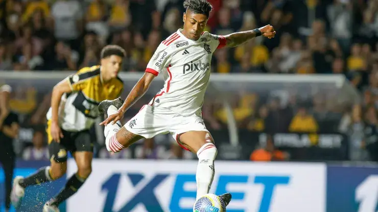 Bruno Henrique abre o placar e Flamengo vence Criciúma por 3 a 0 na Copa Libertadores não Flameno