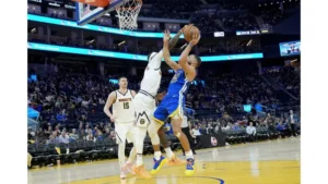 Warriors vs Nuggets em grupos da Conferência Oeste da NBA