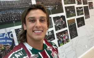 Augustín Canobbio pode estrear no Fluminense neste sábado.