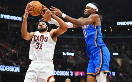 Duais líderes da NBA se reencontram em campo: Cavaliers vs Thunder