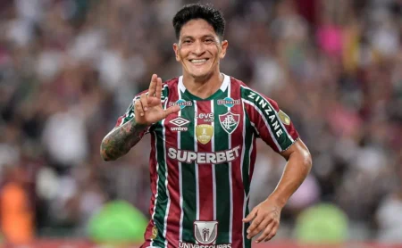 Germán Cano se soma ao grupo de artilheiros mais produtivos do Fluminense no Campeonato Brasileiro.