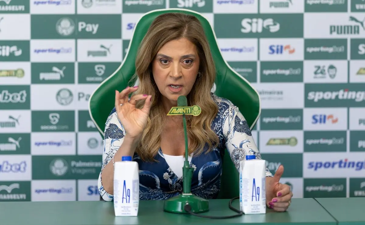 Leila Pereira expõe postura do Palmeiras na CBF sobre gramado artificial: “não terá…”