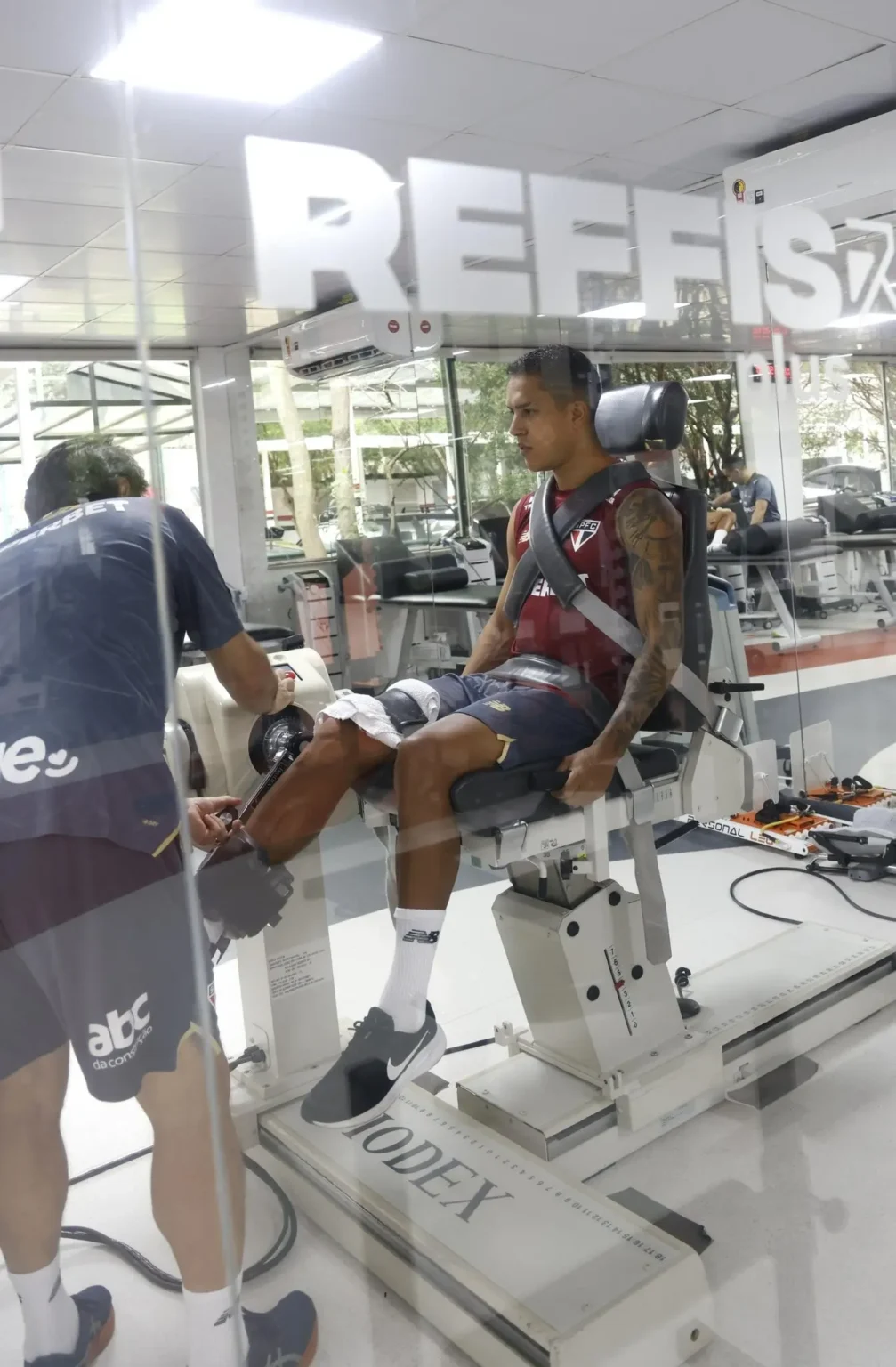São-paulinos começam a semana com testes físicos