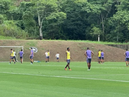 Botafogo realiza treino aberto antes de amistoso com o Novorizontino; confira