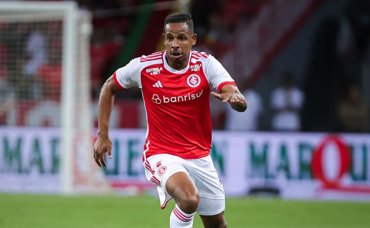 Internacional poupará Fernando no jogo contra o Flamengo pelo Brasileirão