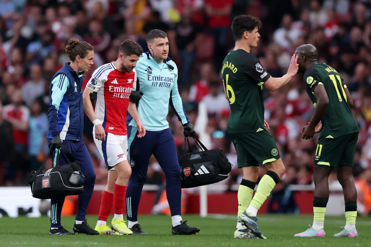 Jorginho em exames: desfalque confirmado no Arsenal para duelo com o Real Madrid