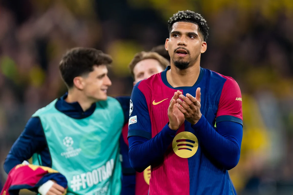 Araújo lamenta revés inicial do Barcelona em 2025: "Time é ambicioso"