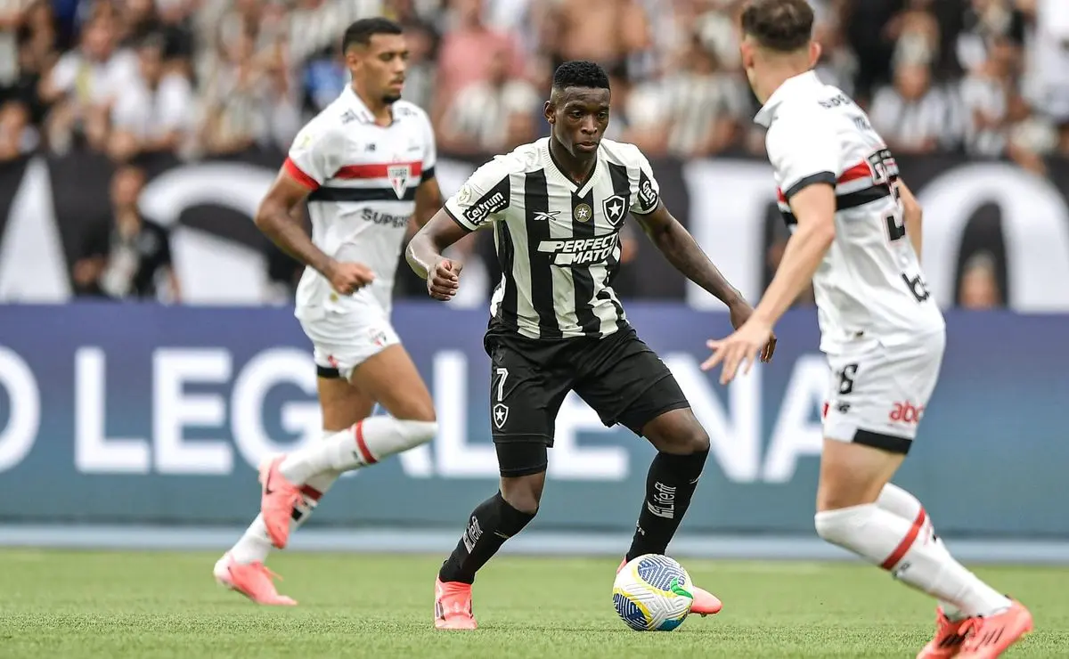 IA prevê vitória do São Paulo sobre o Botafogo no Brasileirão Betano: análise e destaques