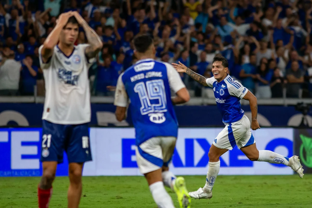 Cruzeiro quebra jejum de 14 jogos sofrendo gol e repete maior goleada de 2024