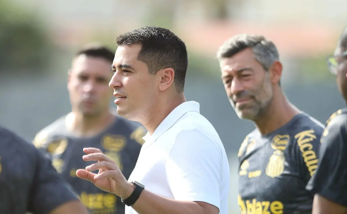 Santos descarta medalhão e foca em perfil ideal de treinador, diz Pedro Martins