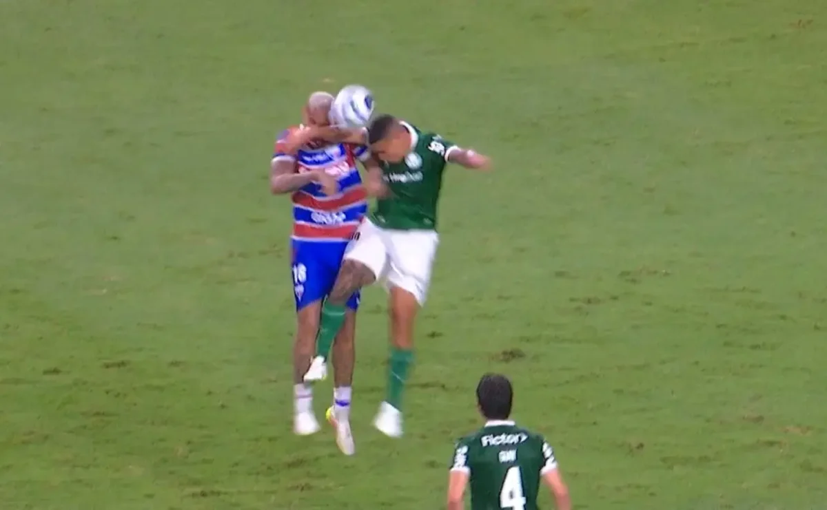 CBF Divulga Análise do VAR no Lance de Pênalti de Naves (Palmeiras) Contra o Fortaleza