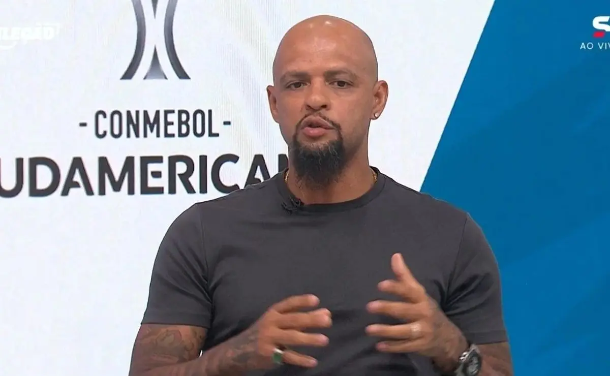 Felipe Melo elogia o Santos e critica Pedro Caixinha: “Clube gigantesco”
