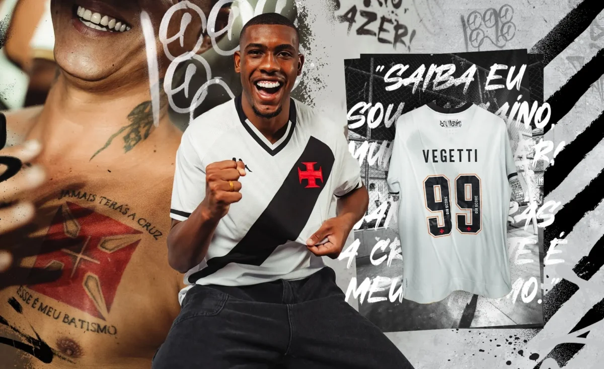 Vasco apresenta uniformes para 2025: confira as fotos
