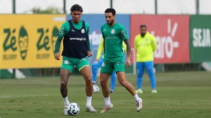 Palmeiras: quartetos em recuperação e Ríos de volta aos treinos após ausência