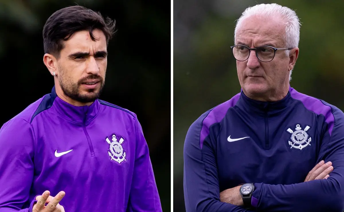 Corinthians: Dorival Júnior e Igor Coronado discutem substituição de Garro em reunião.