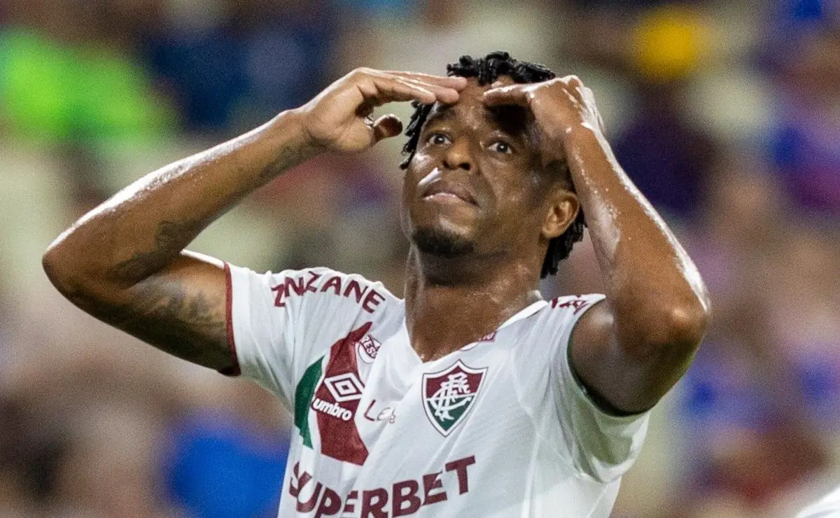Keno comemora chance como titular em vitória do Fluminense na Copa do Brasil Betano.