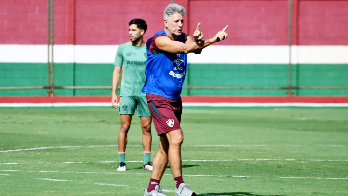 Fluminense: Renato promove alteração no meio para duelo com o Atlético-MG