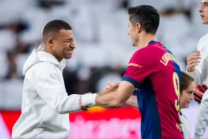 Clássico Barcelona e Real Madrid: Lewandowski e Mbappé em duelo pela artilharia