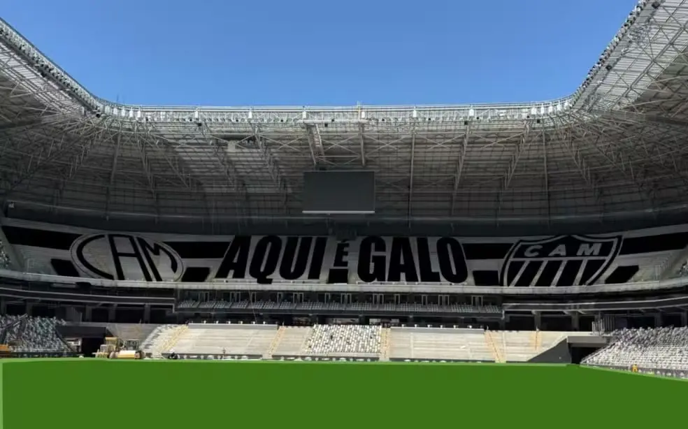 Atlético-MG reinaugura Arena MRV com aporte de R$ 20 milhões depois de cinco meses