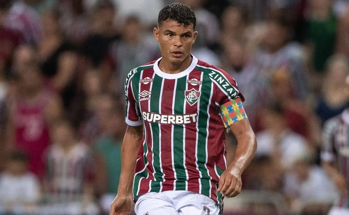 Thiago Silva pressionou para acompanhar o Fluminense contra o Atlético-MG