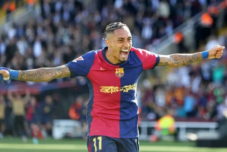 Raphinha Lidera: Mais Participações em Gols na Europa em 2024/25