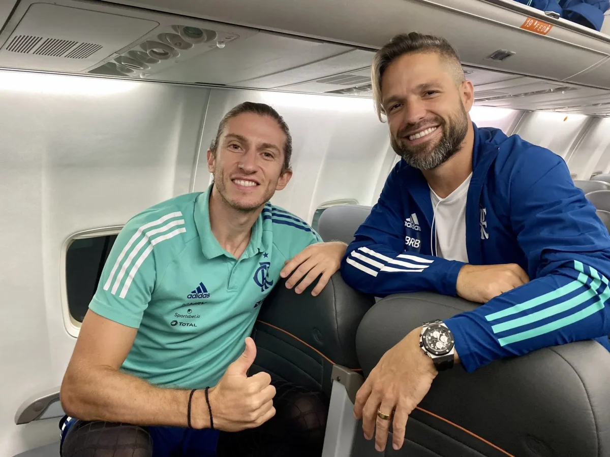 Diego Ribas exalta a coragem de Filipe Luís e traça paralelos com vivências no Flamengo