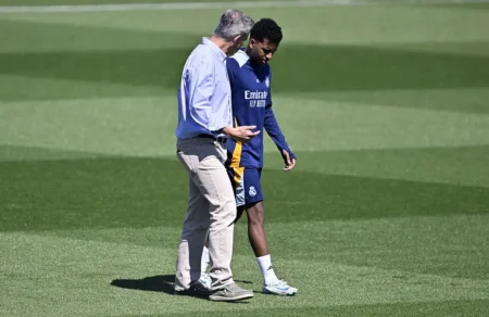 Ancelotti justifica ausência de Rodrygo: "Não está bem emocionalmente"