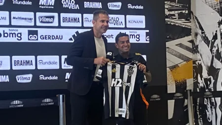 Dudu, apresentado pelo Atlético-MG, declara: "Tenho a cara do Galo"