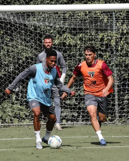 Wendell à disposição no São Paulo: Lucas fora da Libertadores.