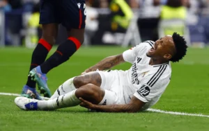 Vini Jr. engrossa lista de desfalques do Real Madrid na temporada