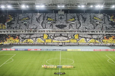 Mosaico e Rua de Fogo: Botafogo cria atmosfera de mata-mata para a Libertadores