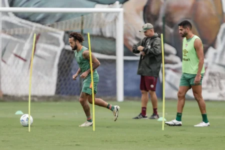 Guga lesionado: Desfalque no Fluminense contra o Unión Española